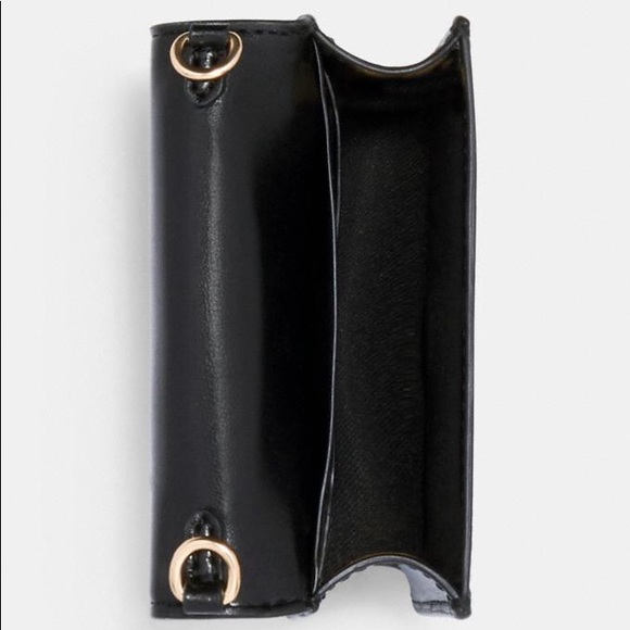 Coach Mini Wallet on a Chain in Signature Canvas - Picture 2 of 7